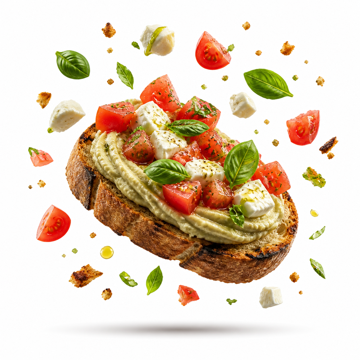 Artichoke cream bruschetta from Bar Nettuno
