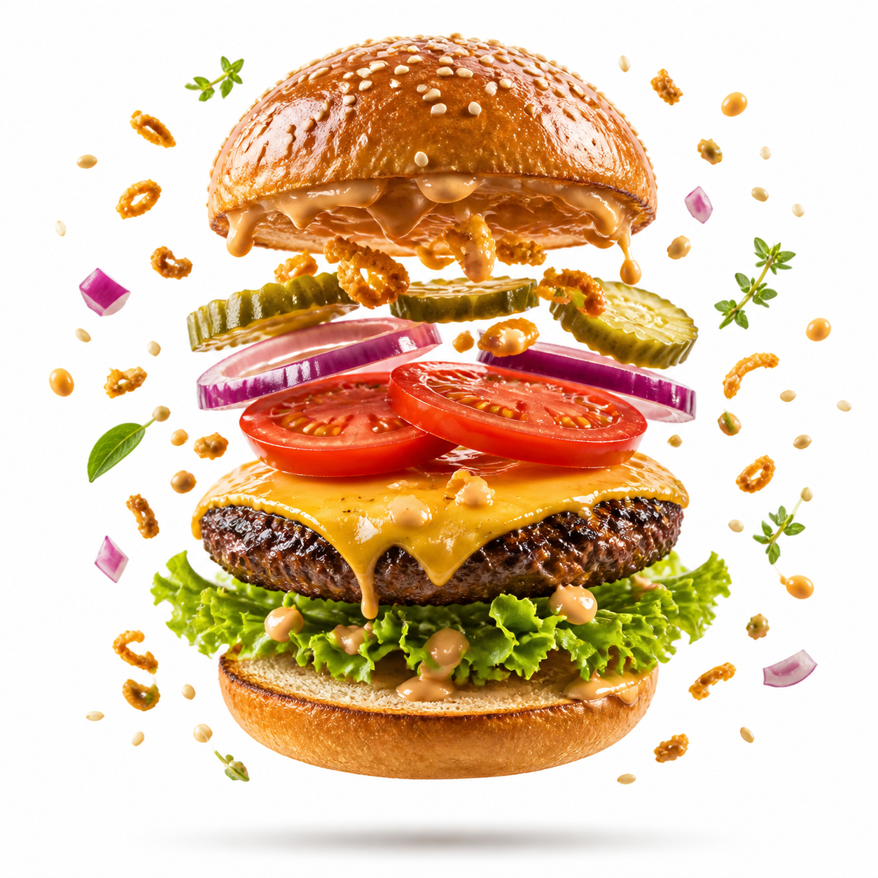 Hamburger from Bar Nettuno