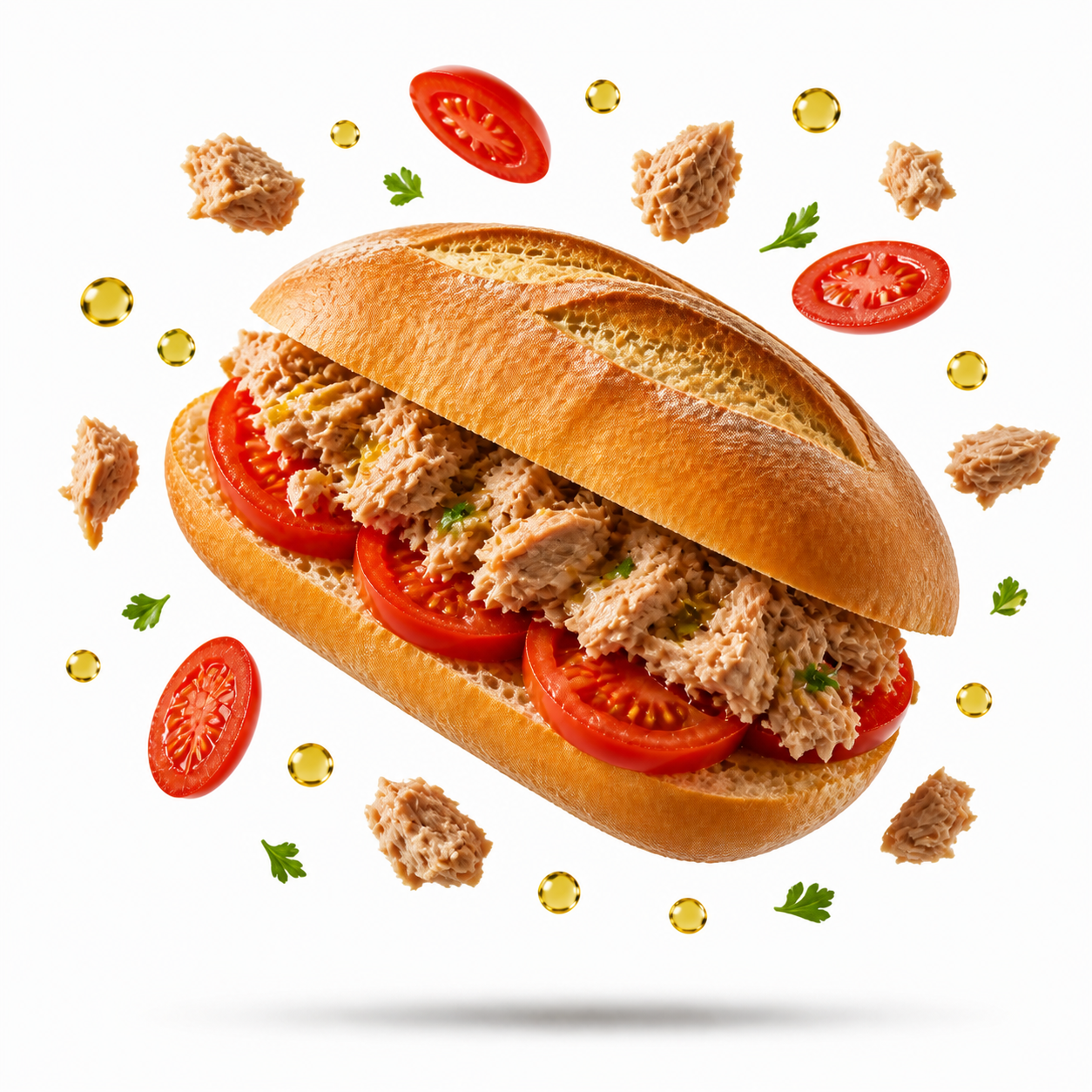 Tomato and tuna sandwich from Bar Nettuno