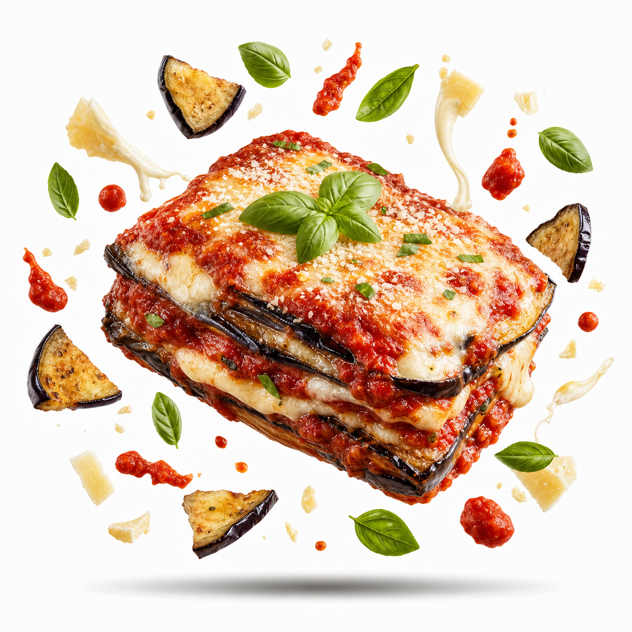 Eggplant parmigiana from Bar Nettuno